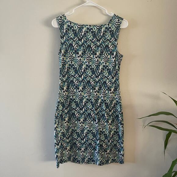 Title Nine Drape Neck Dress Womens XS Lightweight Stretch Casual Summer Travel - Picture 2 of 7